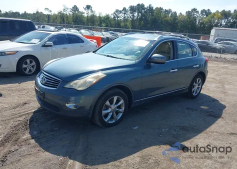 2008 Infiniti Ex35 Journey from USA, damaged, VIN JNKAJ09FX8M350943